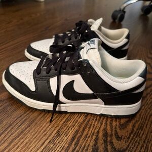 Nike Kids Black and White Sneakers